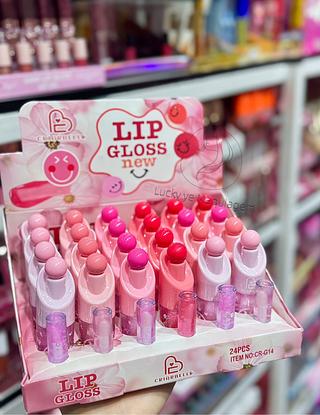 LIP gloss Criabelle Cores separar que estevem disponíveis