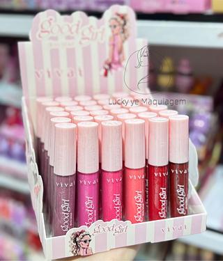 Gloss Good Girl Vivai Cores Separar que estevem disponíveis