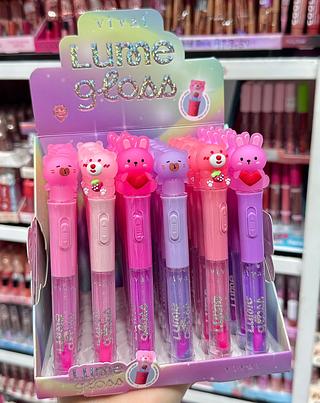 Lip Gloss Lume cores separar que estevem disponível vivai