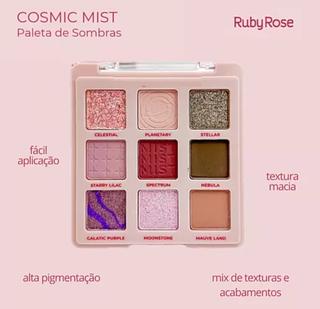 Paleta de sombra Cosmic Mist Ruby rose
