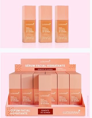 Serum facial hidratante extrato de quinoa Ludurana