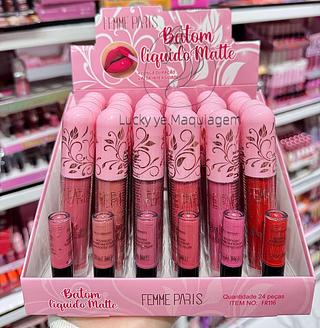BATOM LIQUIDO MAATTE FEMME PARIS CORES SEPARAR QUE ESTEVEM DISPONIVEIS