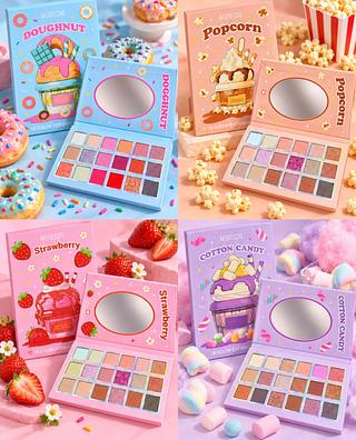 Paleta de sombra Os modelos separar que estevem disponíveis