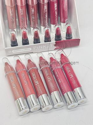 Batom Lápis pink 21 ( Cor Sortido )