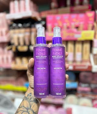 Body Splash Perfume Desedorante (Secreta)Poran