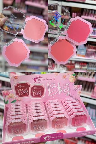 Blush Beijo de Neve Cores separar que estevem disponível
