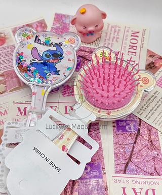 Escova de cabelo Stitich Infantil ( Cor Sortido )