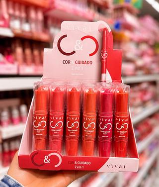 Lip Balm e Batom Cores separar que estevem disponível Vivai
