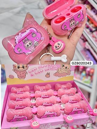 Blush Fone de Ouvido LaFuFu Com Chaveiro