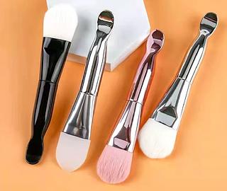 Pincel Duplo P/ Aplicar Máscara Argila Cosméticos Skincare