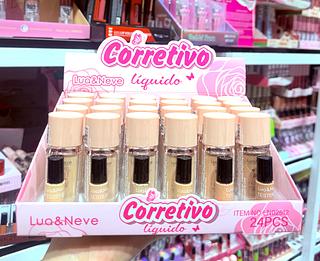 Corretivo Líquido Lua Neve Cores separar que estevem disponível