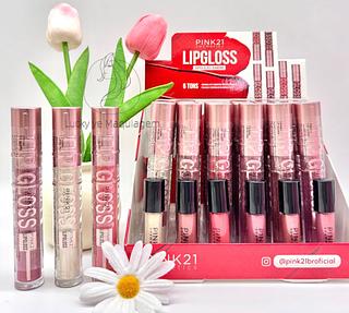 Lip Gloss Super Gloss Diamond ( Cor Sortido ) Pink 21