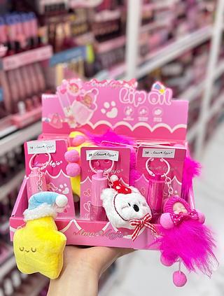 Lip OiL Com chaveiro Amor Anjo