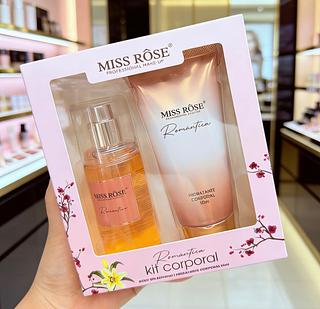 kit Desedorante e Hidratante Miss Rose