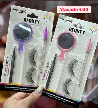 Kit cílio com pinça