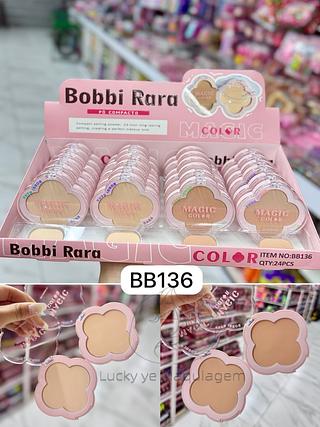 Pó Compacto Bobbi Rara Cores separar que estevem disponíveis