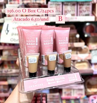 Base Liquido Jasmyne grupo B ( Cores separar que estevem disponiveis)