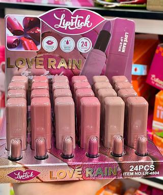 Batom Matte Love Rain Cores separar que estevem disponível