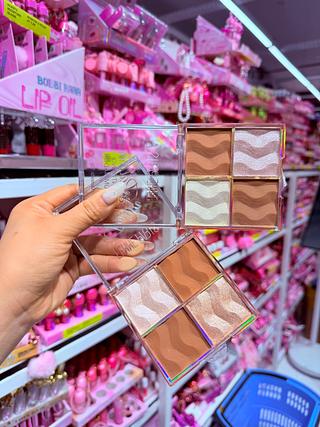 PALETA DE ILUMINADOR E CONTORNO FEMME PARIS CORES SEPARAR QUE ESTEVEM DISPONIVEIS