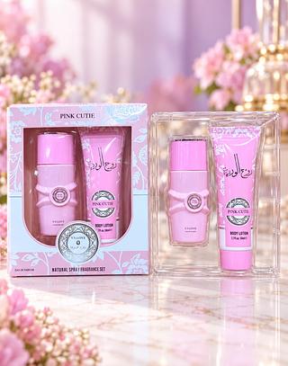 KIT PERFUME E HIDRATANTE PINK CUTIE