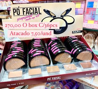 Po Facial Compacto Rubyrose (Cores separar que estevem disponível)