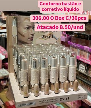 Contorno bastão e corretivo líquido Labranche ( Cor Sortido )