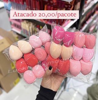 ESPONJA PACOTE COM CAXINHAS ( Gota e Chanfrad)