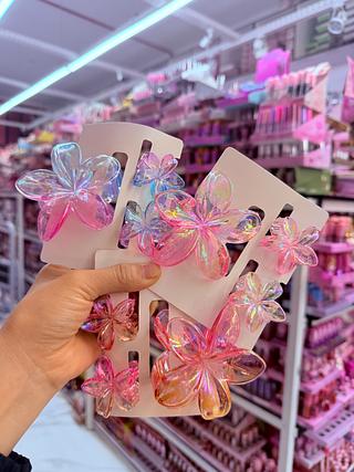 Presilha para Cabelo Cores separar que estevem disponíveis