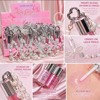 Lip Gloss Com Chaveiro Labranche Cores separar que estevem disponível
