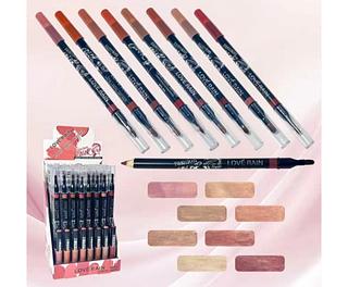 Lápis contorno de boca Love Rain Cores separar que estevem disponível