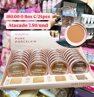 Po compacto Pure Porcelain Rubyrose ( Cor Sortido )G2