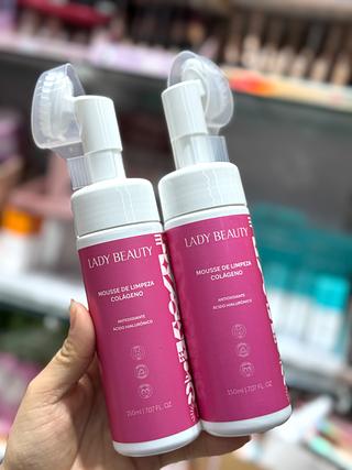 Mousse de Sabonete Colágeno LADY BEAUTY