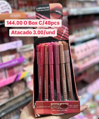 Lápis contorno labial Labranche Cores separar que estevem disponíveis