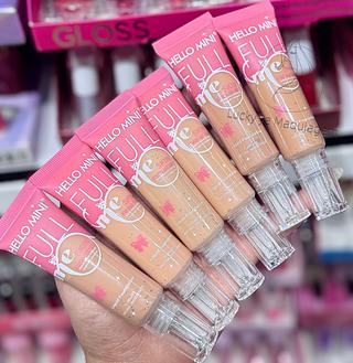 Base Líquida Full Me Hello Mini Cores separar que estevem disponíveis