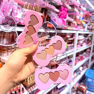 Paleta de Sombras Lua e Neve Cores separar que estevem disponível