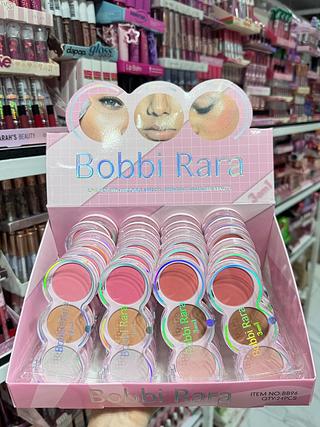 Trio Blush iluminador e contorno Bobbi Rara Cores separar que estevem disponível