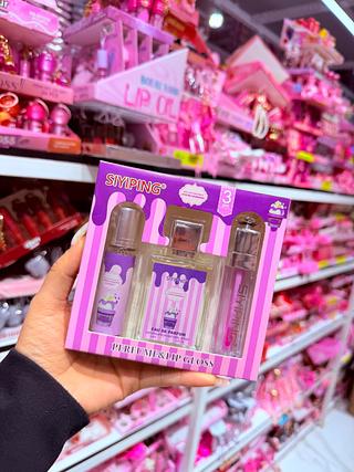 Kit Perfume + Lip Gllss