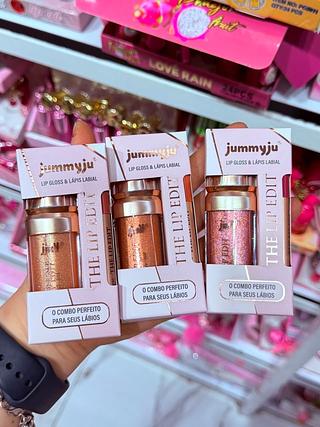 Lip gloss + Lapos Labial Jummyju