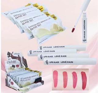 Kit Lip Gloss Chocolate Love Rain