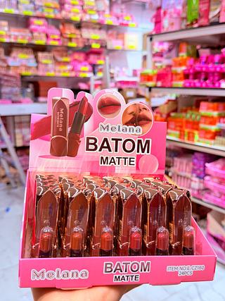 BATOM MATTE MELANA CORES SEPARAR QUE ESTEVEM DISPONIVEIS
