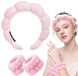 Faixa de Cabeça Com Pulseira ( Cor Sortido ) Black Friday