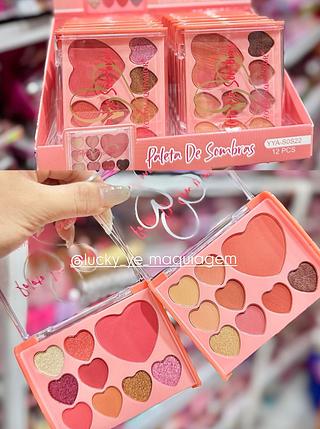 Paleta de Sombras YoYomaquiamor Cores separar que estevem disponíveis