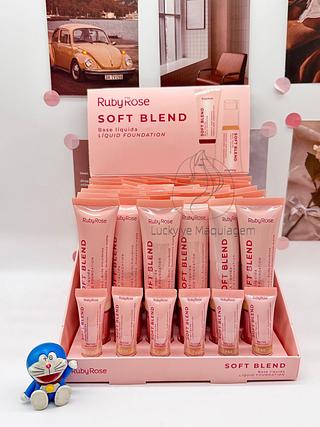Base Líquido Soft Blend Rubyrose G1 (CORES SEPARAR QUE ESTEVEM DISPONIVEIS)