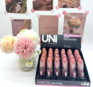 Batom matte nude Uni Box Fechado