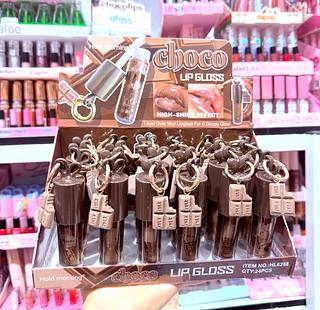 Lip Gloss Com chaveiro