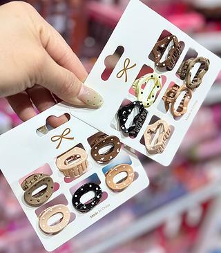 Kit mini presilha de cabelo separar que estevem disponíveis