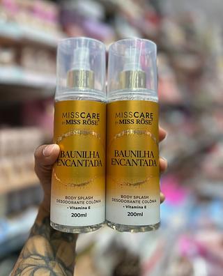 Body Splash Baunilha Encatada Miss Rose