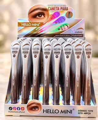 CANETA PARA SOBRANCELHAS HELLO MINI CORES SEPARAR QUE ESYTEVEM DISPONIVEIS