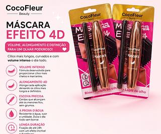 Máscara para cílio + delineador 2 em 1 CocoFleur