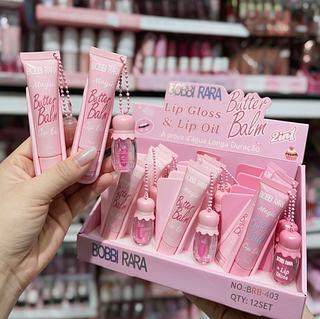 Lip Gloss com Lip Oil Bobbi Rara Cores separar que estevem disponíveis